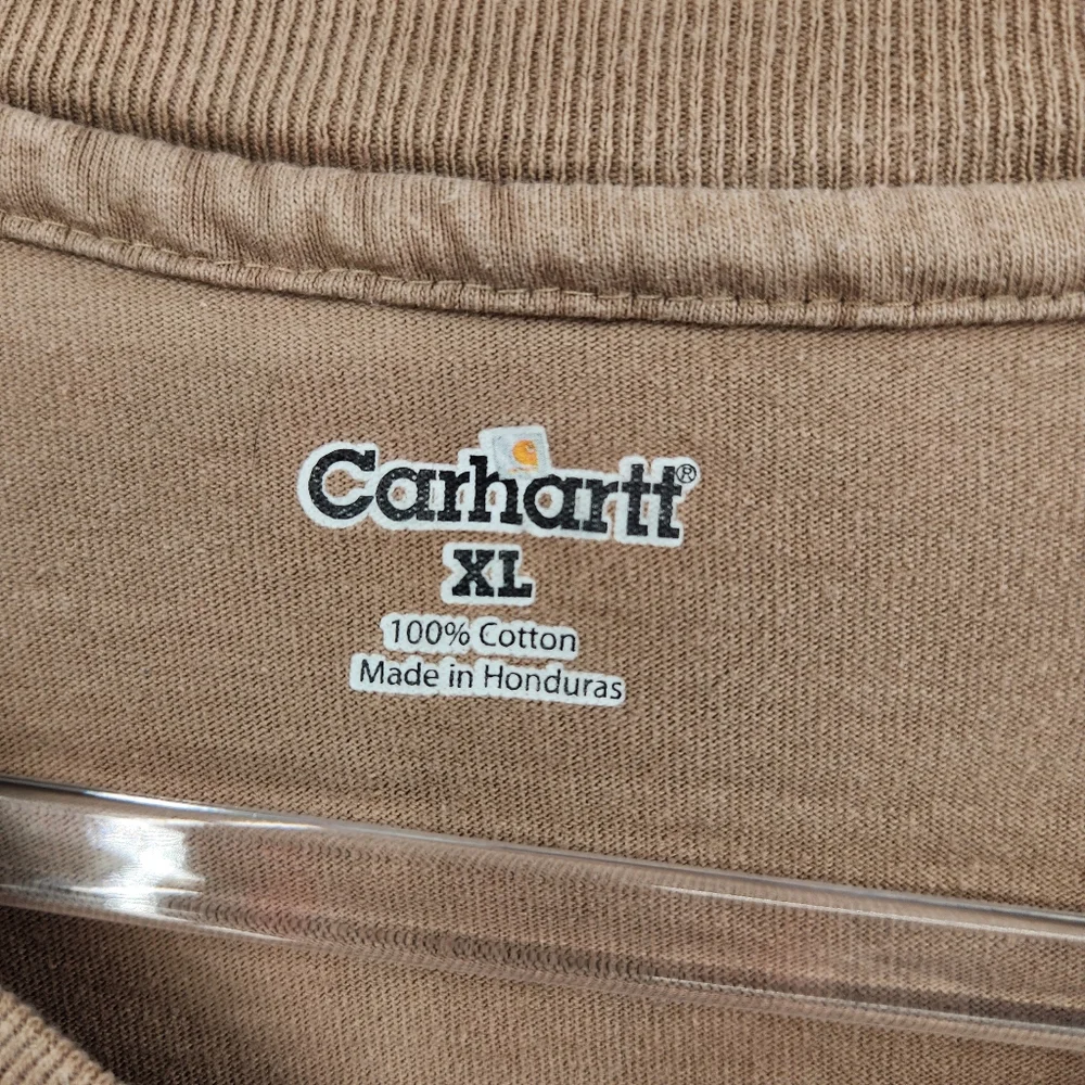 Carhartt Mens T-shirt Lot Size XL Long Short Sleeve Henley Pocket 3 Tees - Picture 3 of 14